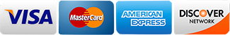 We accept all this major credit cards